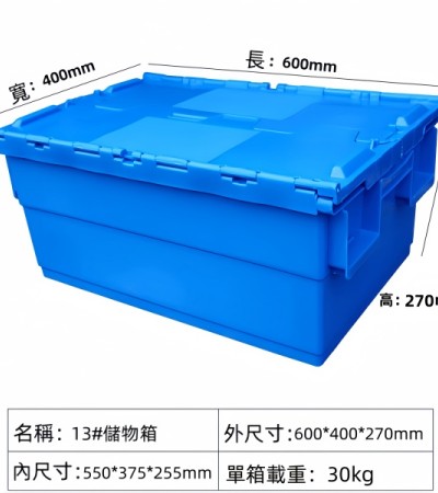 小型雙翼有蓋物流箱